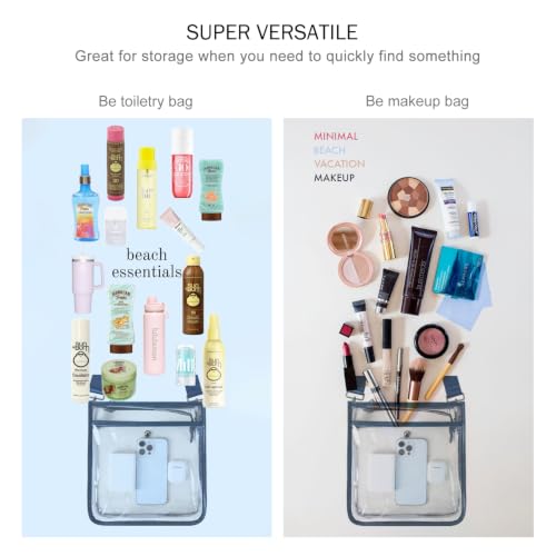 Image of Bluome Clear Bag for Stadium Events 12x12x6, Clear Purses Stadium Bag Crossbody Purses for Concerts Football Games Travel