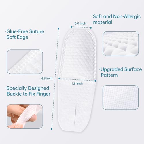 Image of Unflavored Disposable Finger Toothbrush for Adults, 60pcs, Oral Brush ups for Teeth Cleaning, Deep Cleaning Teeth Wipes, Gum Cleanning