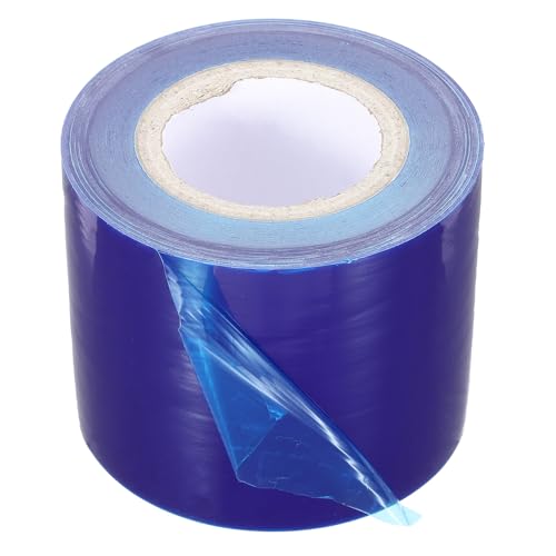 Image of PATIKIL Removable Protective Film Tape, 4.7 Inch x 656 ft PE Surface Protective Scratch Film Tape Roll for Furniture Electrical Appliances Plastic Hardware Low Stickiness, Blue