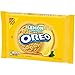 OREO Golden Sandwich Cookies, Lemon Flavored Creme, 1 Resealable Family Size Pack