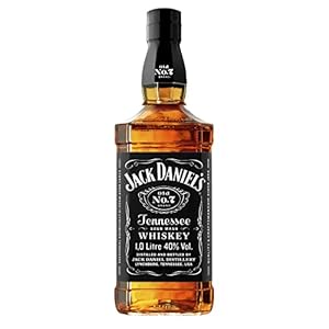Jack Daniel’s Old No.7 Tennessee Whiskey – 40% Vol. (1 x 1.0 l) / Durch Holzkohle gefiltert. Tropfen für Tropfen