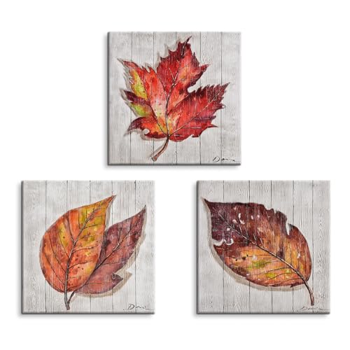 Fallpicturescanvaswallartautumnfallseasonalsetof3mapleleaveswalldecorforlivingroombedroomkitchendecorationfarmhousebathroomdecor12x12inches Urban Country Home Decor Fall pictures canvas wall art autumn fall seasonal set of 3 maple leaves wall decor for living room bedroom kitchen decoration farmhouse bathroom decor 12 x 12 inches urban country home decor