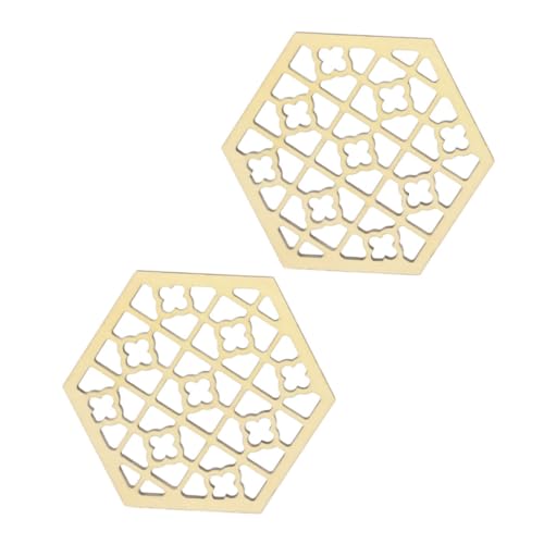 Yardwe 2Pcs Khaki Erhu Sound Windows Creative Instrument Accessories Professional Design for Enhanced Performance Fit Easy Installation