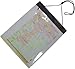AceCamp Waterproof Map Case Holder, Watertight Map Carrier, Transparent Dry Bag Protector Pouch for Camping, Hiking, Documents, Electronics, Emergency, Outdoors