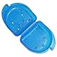 Dental Aesthetics Glitter Mundschutz Case - Mundschutz Box für Ortho Halterungen, Sporte Zahnärztliche Geräte, Zahnersatz & Mehr - Glitzer Blau, Plastik