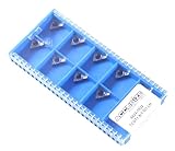 Accusize Industrial Tools TCGT1.8(1.5)1-LH Carbide Inserts for Cutting Aluminum, 10 Pcs/Box, 6624-1022x10