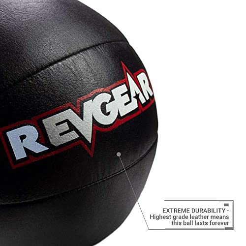 Revgear Leather Medicine Ball, 15-Pound #TOP2