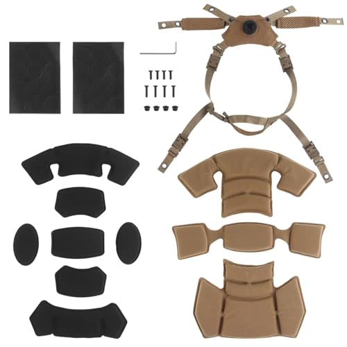 Système de suspension pour casque Wendy avec doublure éponge et sangle réglable