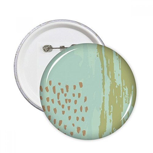 Pins Matcha Résumé Plantes Art rond décoratif multicolore pour accessoiriser les vêtements