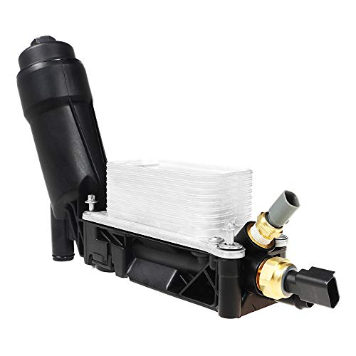Mangos Compatibleu Engine Oil Filter Cooler Housing Adapter Assembly Jeep Ram Sensors 3.6L V6 Engine 5184294Ae 5184294Ac 5184294Ad 5184304Ad 5184304Ae 5184304Af 2011 2012 2013 Chrysler Dodge #TOP6
