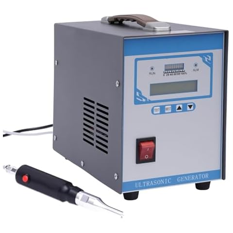 Welding Machine 28KHz TBVECHI Handheld Ultrasonic Spot Welder Plastic Welding Machine Portable for ABS/PP/PE Cover