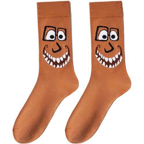 Funny Cartoon Halloween Socks Womens Girls Boys Novelty Crew Socks - image 5