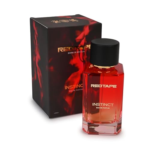 Image of Red Tape Instinct Eau De Parfum for Men 100ML Perfume Spray | Long Lasting Woody & Musky Fragrance | Premium Scent | Sophisticated Masculine Aroma | Luxury Gift for Men