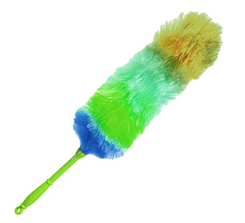 Image of Multicolor Plastic Fiber Duster - Dry Cleaning Brush - Duster Brush Cleaner Static