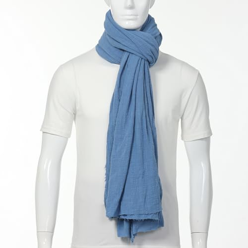 Costume de magicien avec cape écharpe bleue à capuche et broche médiévale de mage