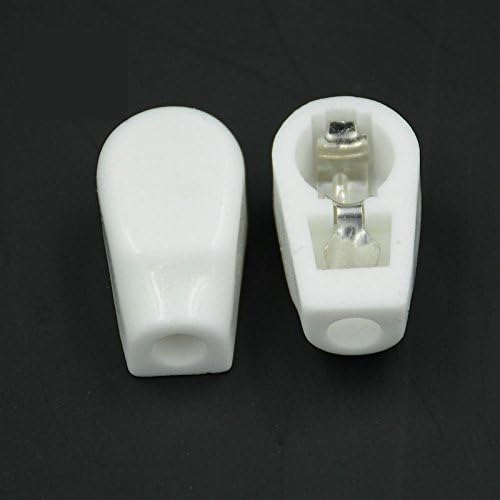 10PCS 7.4mm Ceramic Vacuum Tube Grip Anode Plate Cap fr 6P13P 6Z18 1625 6J1 6Z18