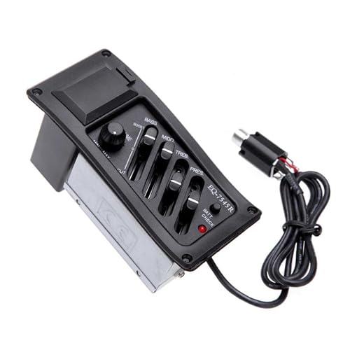 Acoutic Guitar EQ Piezo Pickup/Pre-Amp Unit Acoustic Guitar EQ-7545R�A�R�[�X�e�B�b�N�M�^�[�s�b�N�A�b�v�A�N�Z�T���[