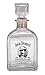 Jack Daniels Cameo Design Glass Whiskey Decanter