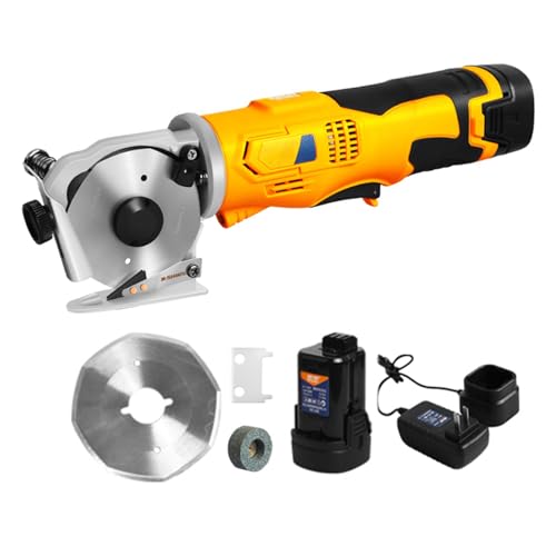 Portable Rotary Cutter for Fabric, Cordless Electric Scissors, Heavy...