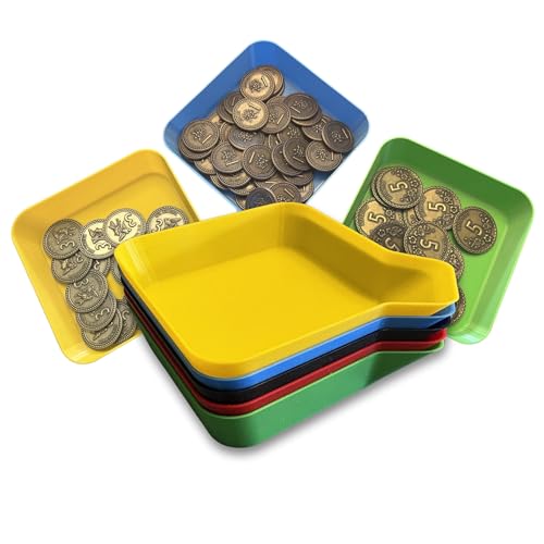 Board Game Trays – Organize, Play, and Win! Get Your Set of Trays Perfect for Board Game Accessories, Tokens, Meeples and Other Small Items... (Mixed)