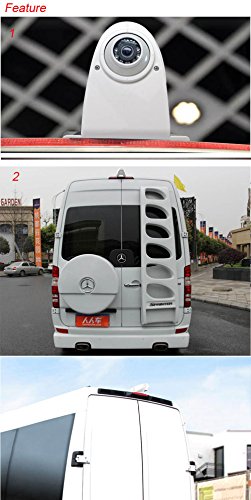 Image of Car Brake lamp Camera for Viano Vito Transit Ducato VW Crafter T5 Master