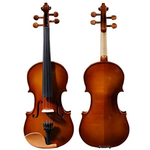 SADPRKR Violín para principiantes hecho a mano con madera de abeto y arce