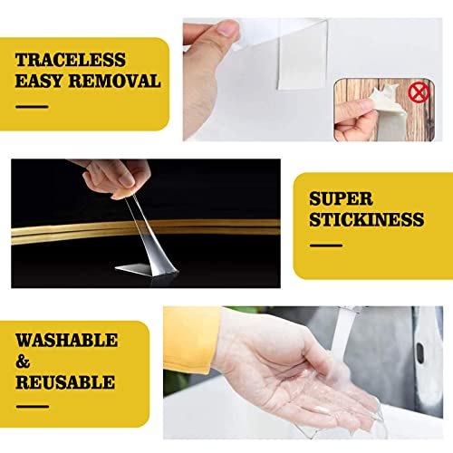 Image of Kelasy Nano Double Sided Tape Heavy Duty,Strong Sticky Mounting Tape 200IN