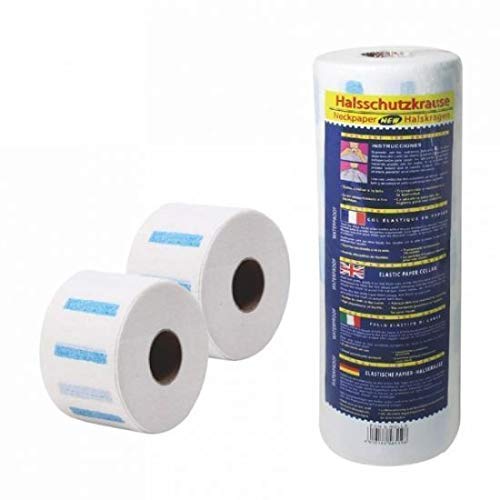 AISHU Barber Salon Disposable Neck Ruffes Paper Strips Stretchable Hair Cutting Neckband Supplies- 5 Rolls (B0C9J4G5BT) Amazon Price History, Amazon Price Tracker