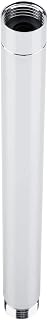 Tubo de Extensión de Ducha Tubo de Ducha Redondo de 8 Pulgadas 201 Tubo de Ducha de Acero Inoxidable Cromado Tubo de Extensión de Cabezal de Ducha Extensión de Ducha de Mano Accesorio de Baño