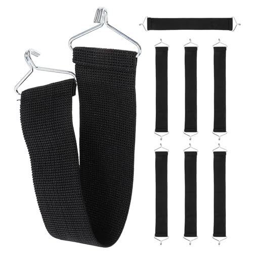 Sangles de chaise longue lot de 8 bandes de réparation flexibles jardin - 2