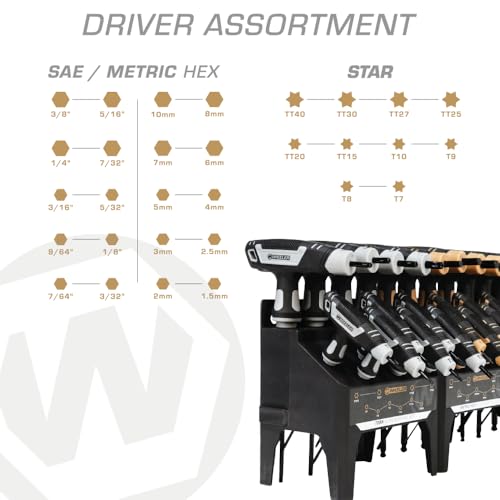Wheeler 30-Piece P-Handle Bit Set