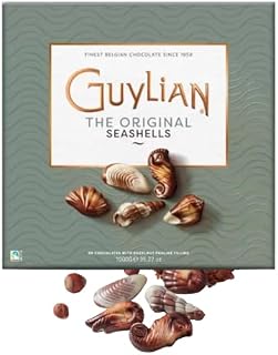 Guylian Chocolate Seashells - Guylian 88 Finest Belgian Chocolate Sea Shells Milk Chocolate Pralines 1kg Box Of Chocolate Gift - Christmas Chocolate Gift Box