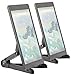 Produktbild PEARL Tablettständer: 2er-Set Faltbare Tablet-Ständer für Tablet, Tablet-PC, E-Book-Reader (Faltbarer Tabletständer)
