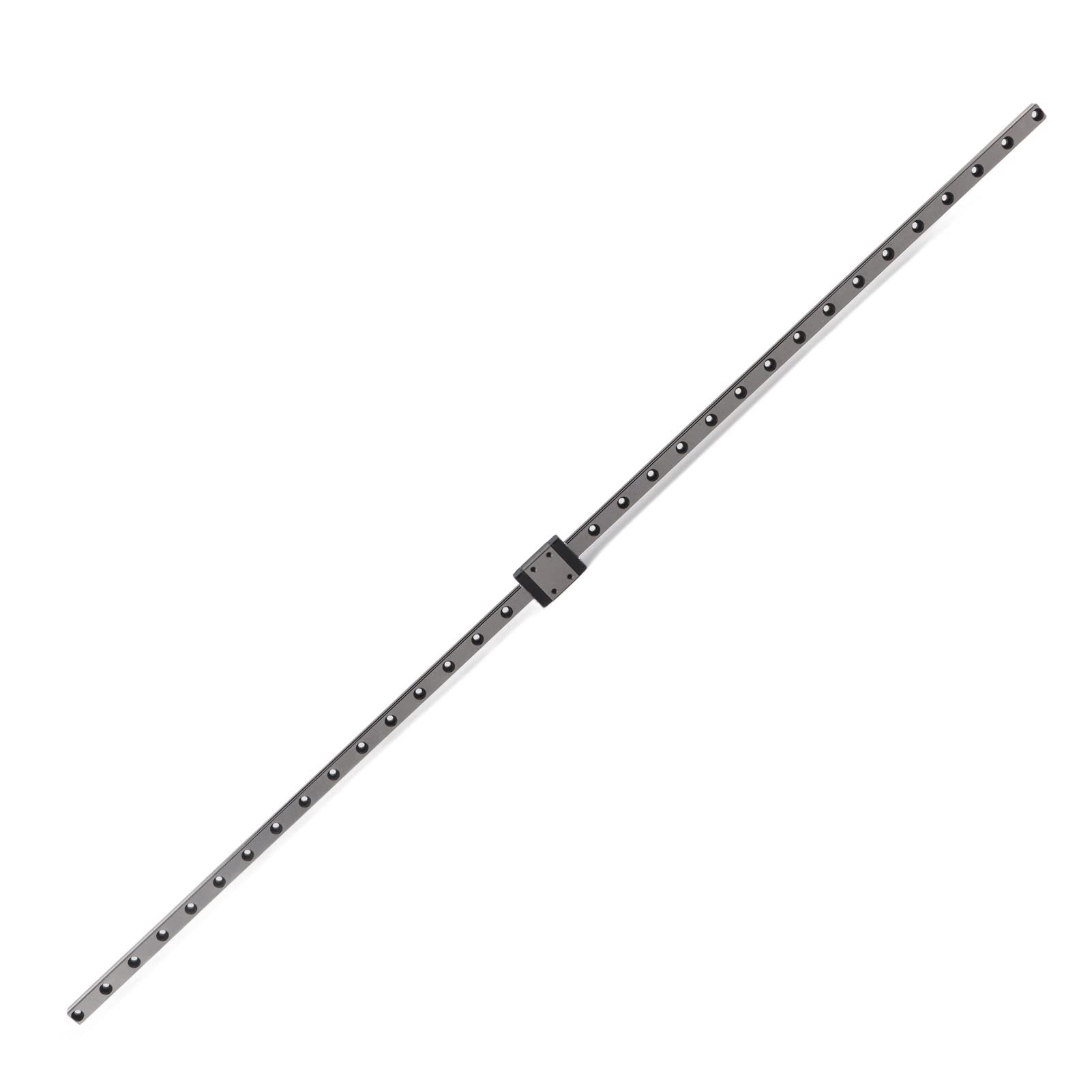 Mini guida lineare MGN7, guida lineare CNC, guida scorrevole ad alta precisione a basso rumore per parti della stampante 3D, materiale in acciaio per cuscinetti con movimento (500 mm)