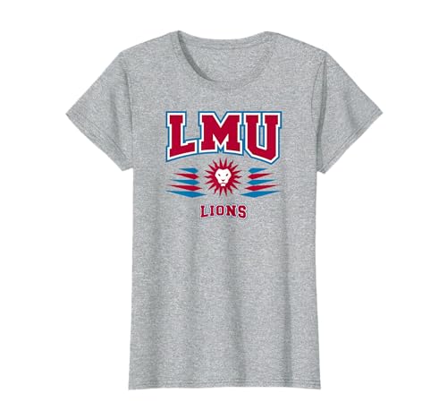 Loyola Marymount Lions Retro Diamond Gray T-Shirt