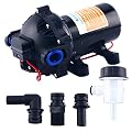 Amarine Made 12v Water Pressure Diaphragm Pump 18.9 L/min 5.0 Gpm 60 Psi - Caravan/rv/boat/marine