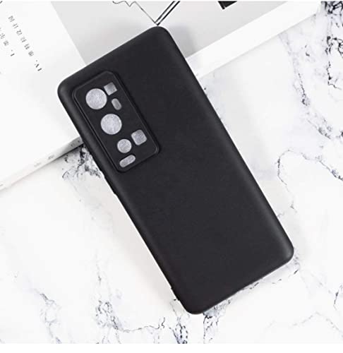 Image of Mobile Back Cover Case for Vivo X60 Pro Plus (Silicone Case|CameraProtection|Black SC1510)