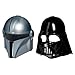 STAR WARS Mandalorian & Darth Vader Masks, 2-Pack Roleplay Toys, Costume for Kids, Toys for Boys & Girls Ages 5+