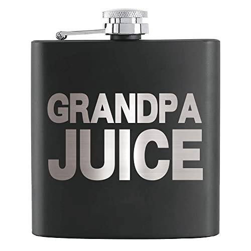 Touner Grandpa Juice Hip Flask For Shot Drinking Of Whiskey And Vodka, Retirement Gifts For Dad,Funny Gift For Dad From Daughter Son Kids, Grandpa Hip Flask, Gag Gift For Dad #TOP16