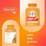One A Day Multi+ Gummies Immunity For Adults - Immune Multivitamin For Women And Men Plus Daily Immune Support With Vitamin C, Vitamin D And Zinc To Support Immune Function, 120 Gummies