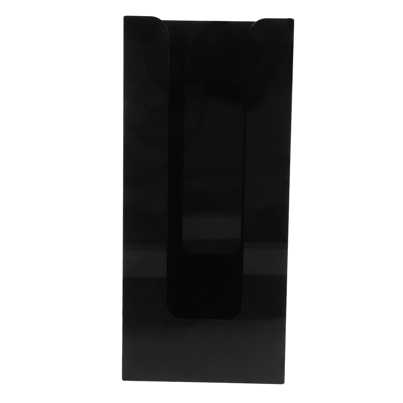 Cabilock Portavasos Almacenamiento De Vasos De Papel Dispensador De Vasos De Pared Colgador De Pared De Taza Organizador De Vasos De Papel Organizador De Tazas De Café Black Acrílico