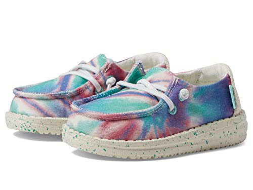 Image of HEYDUDE Girl's Wendy Youth Multiple Sizes & Colors | Girl?s Shoes | Girl?s Lace Up Loafers | Lightweight & Comfortable