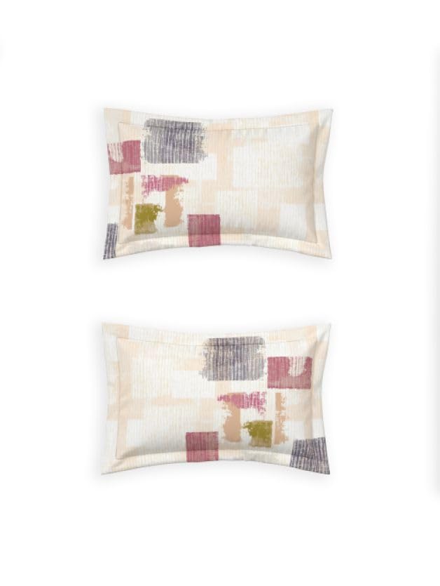 Image of D'Decor King Size Bedsheet 180 Thread Count Cotton with 2 Pillow Covers - Premium Collection - Wild Roe