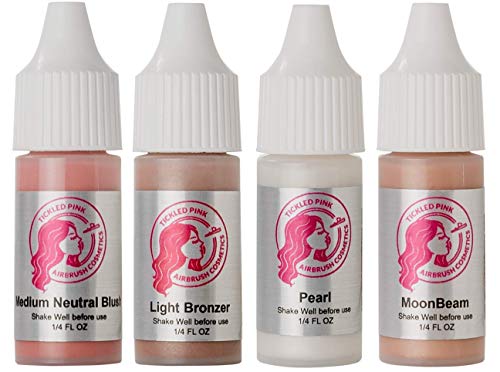 Tickled Pink Airbrush Aloe Based Neutral Eye Shadow/Blush Sample Packs Tickled Pink Airbrush Aloe Based Neutral Eye Shadow/Blush Sample Packs
