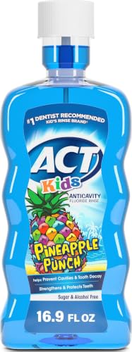 ACT Kids Anticavity Fluoride Rinse Pineapple...