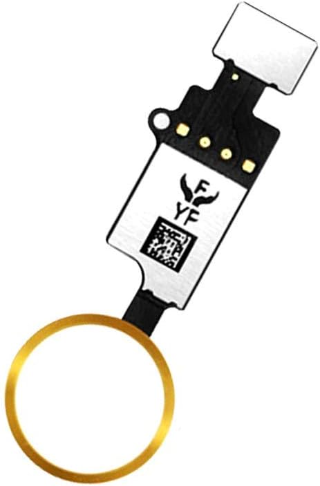 GVKVGIH Home Button Touch ID Main Key Flex Cable Assembly Replacement for iPhone 7 7P 8 8P