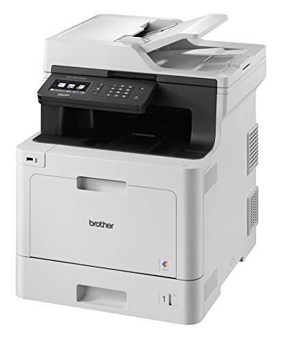 Brother DCP-L8410CDW Imprimante Multifonction 3 en 1 Laser - Professionnel - Economique - Couleur - Compact mais Puissant - Récompensé par Bli - A4, NOIR