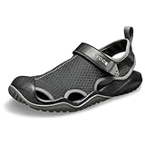 [CROCS(クロックス)] サンダル スウィフトウォーター メッシュ デック サンダル メン メンズ ブラック 26 cm