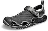 [CROCS(クロックス)] サンダル スウィフトウォーター メッシュ デック サンダル メン メンズ ブラック 27 cm