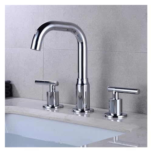 Robinet de bassin pour salle de bain familiale et douche moderne double poignée